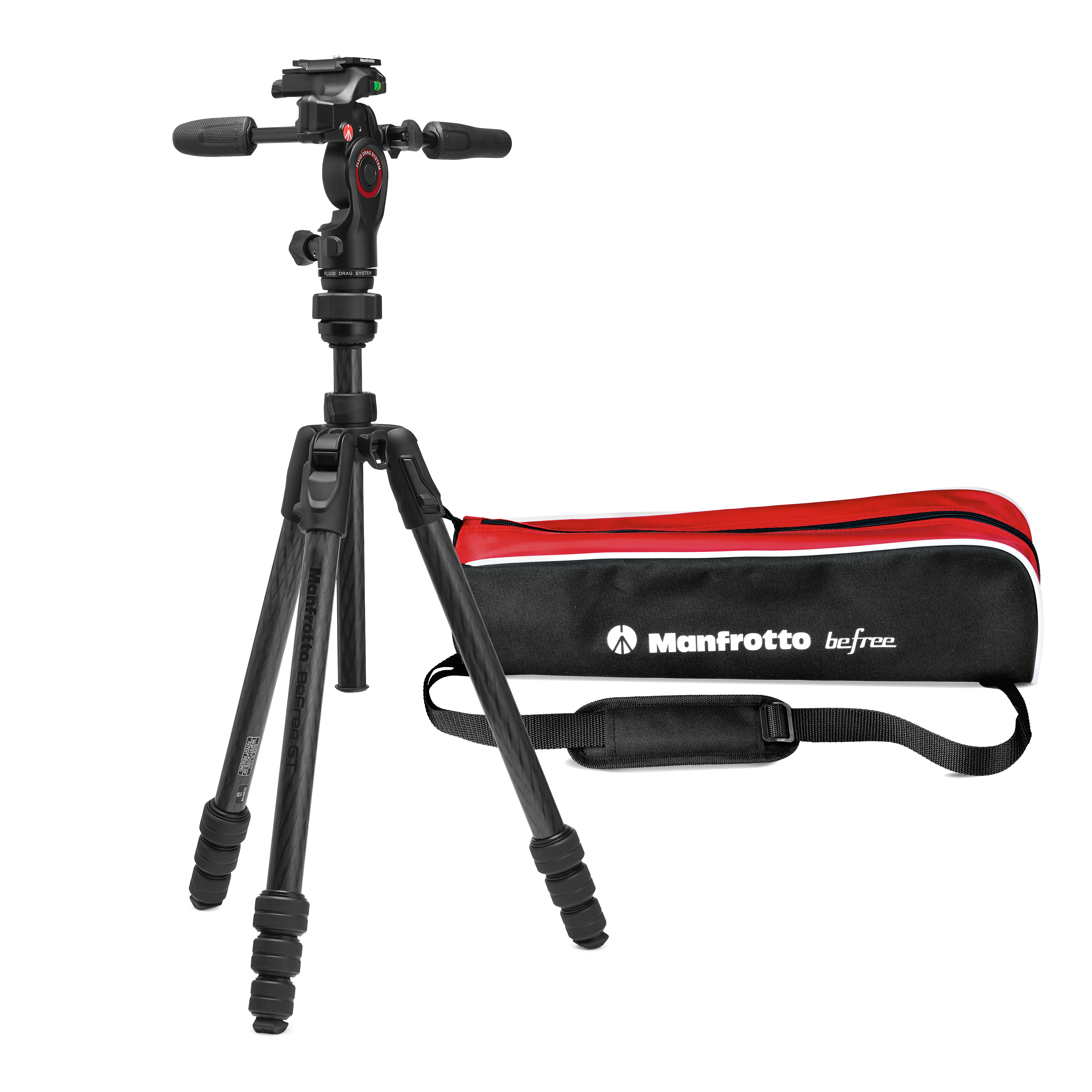 Manfrotto Befree GT PRO 3-Way Carbon-Stativ 