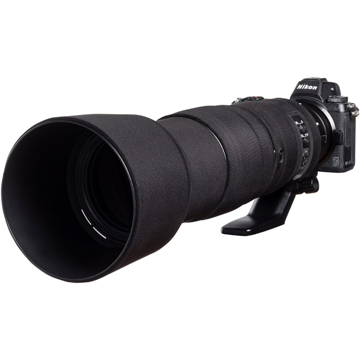 easyCover Lens Oak Objektivschutz für Nikon 200-500mm f/5.6 VR Schwarz