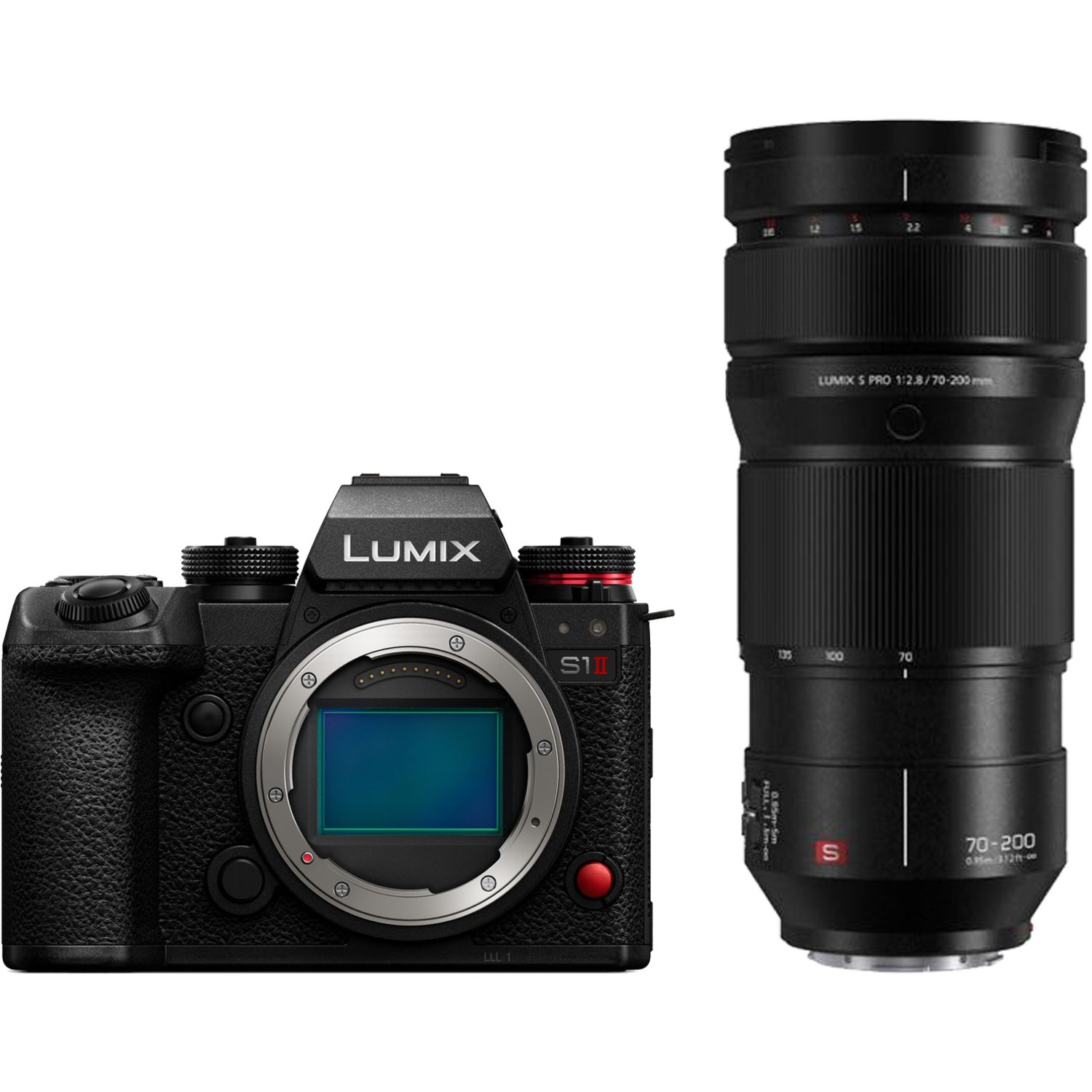 Panasonic LUMIX S1II mit LUMIX S PRO 70-200mm F2.8 OIS
