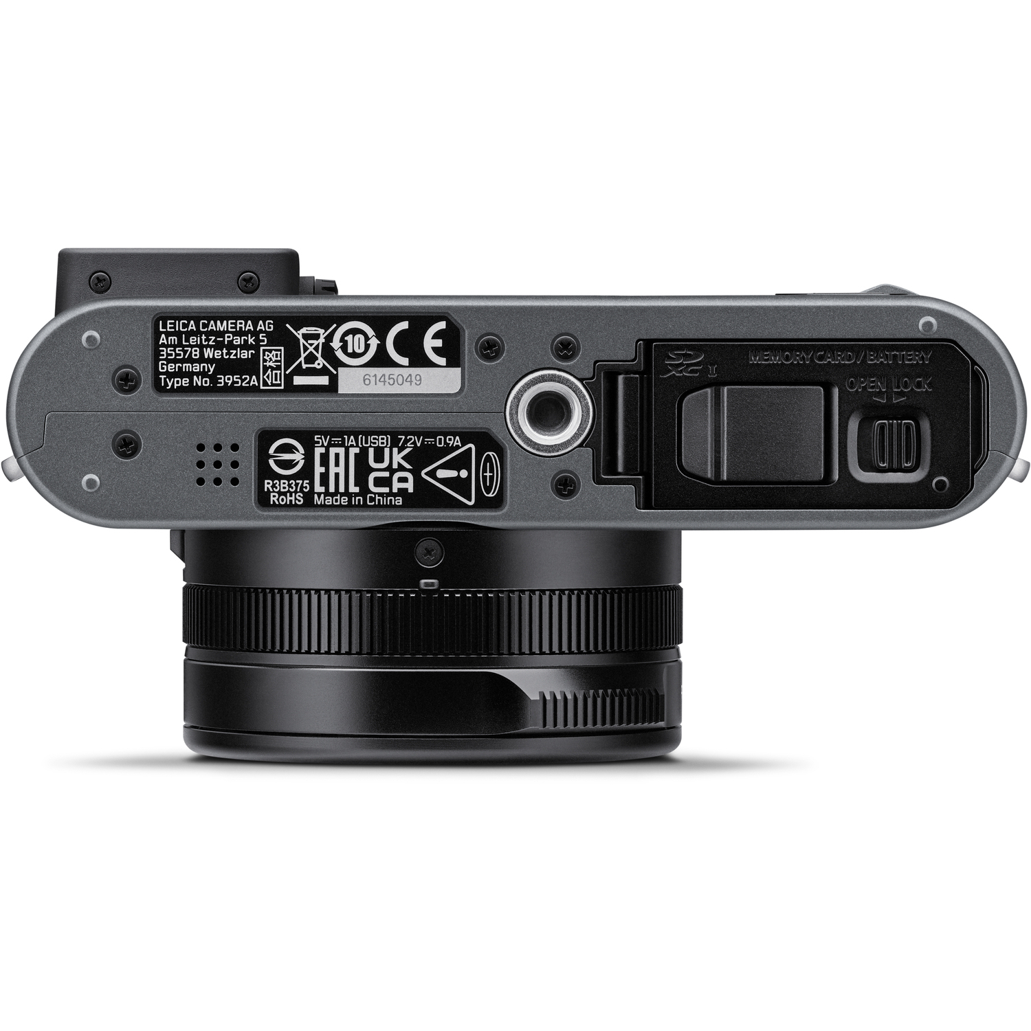 Leica D-Lux 8 metallgrau