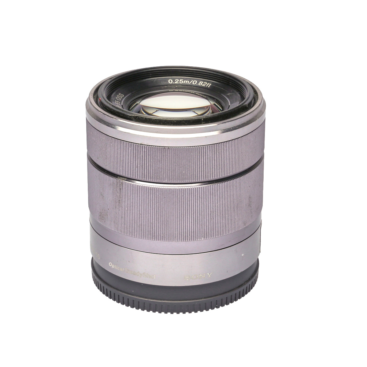 Sony SEL 18-55mm/ 3,5-5,6 E-Bajonett silber gebraucht