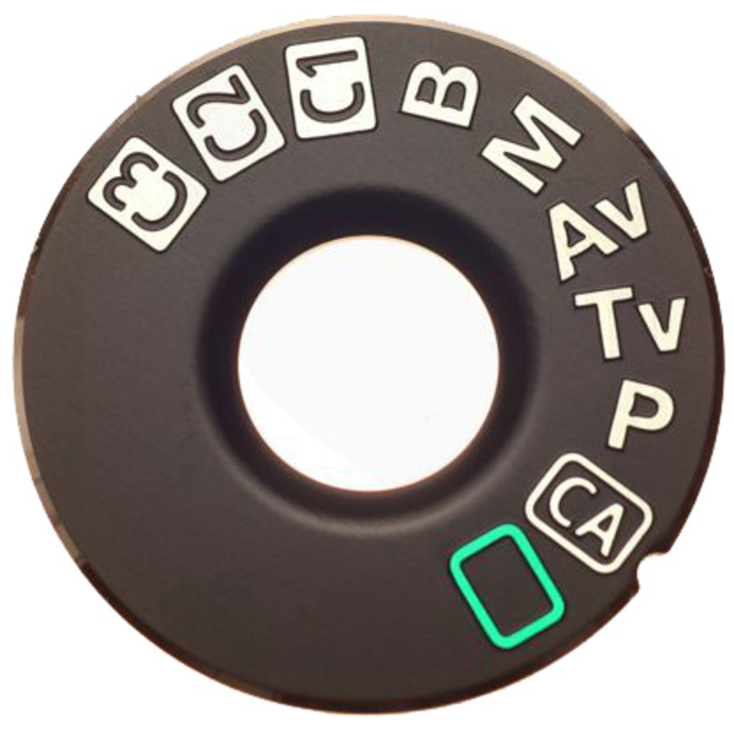 Canon Programmwahlplättchen für EOS 7D