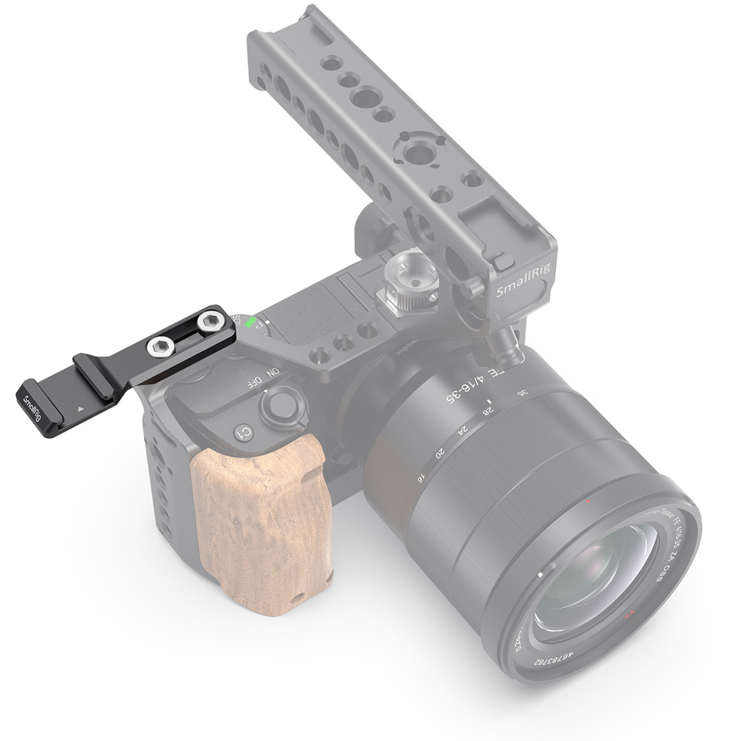 SmallRig 2879 Blitzschuherweiterung zur Mikrofonbefestigung an Cages