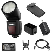 Godox V1-Blitzlampe mit rundem Kopf für Olympus