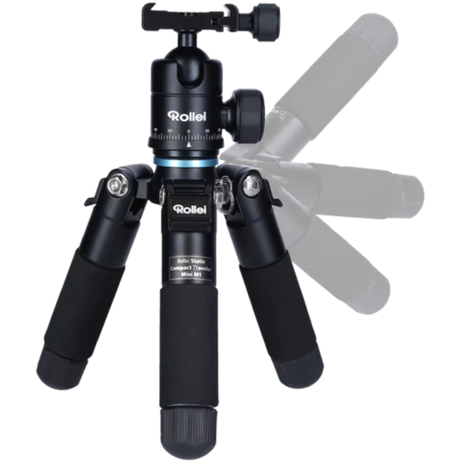 Stativ Rol Rollei Compact Traveler Mini M-1 Stativ schwarz online bestellen ...