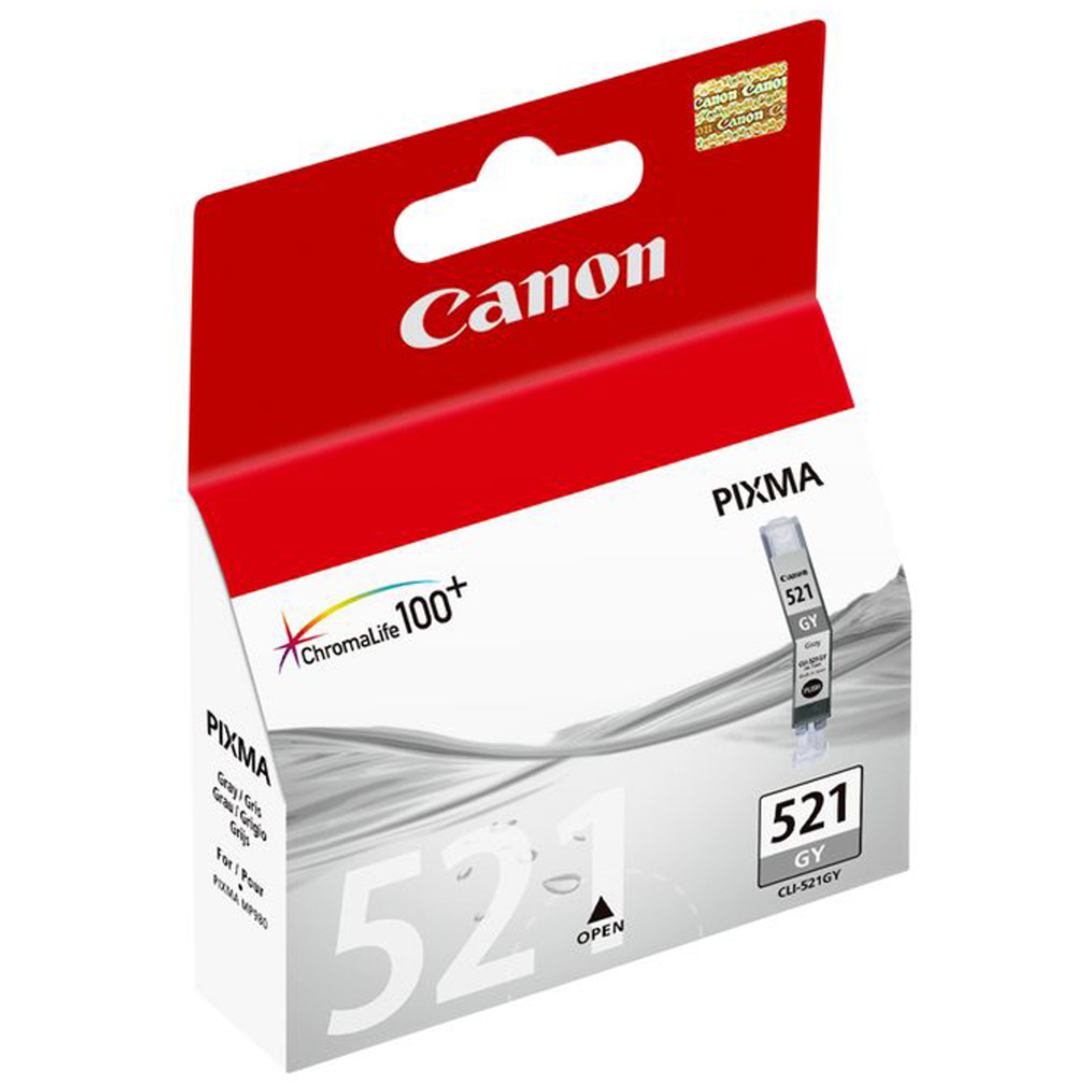 Canon CLI-521gy grau Tinte für Pixma MP980/990
