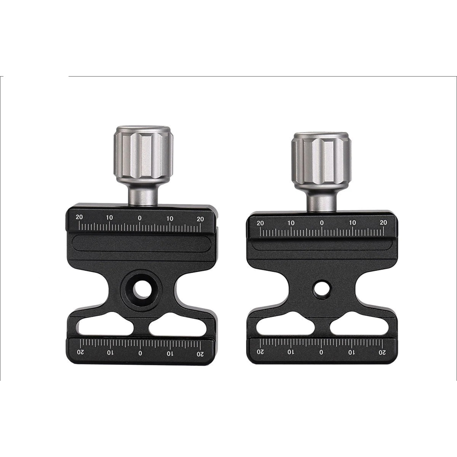 Leofoto Doppelklemme DDC-50 mit Platte BPL-50