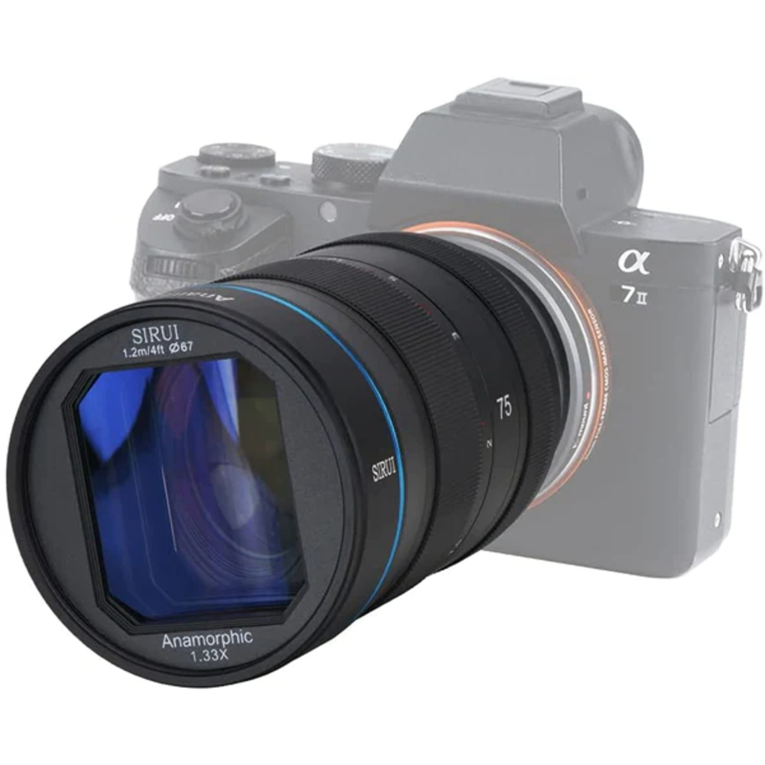 Sirui SR75-E 75mm F1.8 1.33x anamorphotisch für Sony E-Mount
