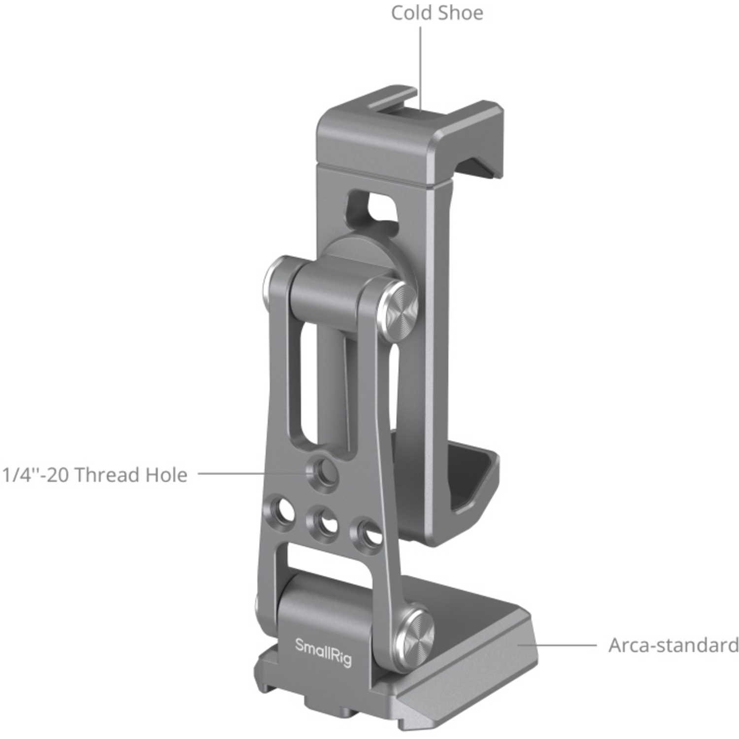 SmallRig Arca-Standard Smartphonehalterung 5338 für DJI RS 4 Mini