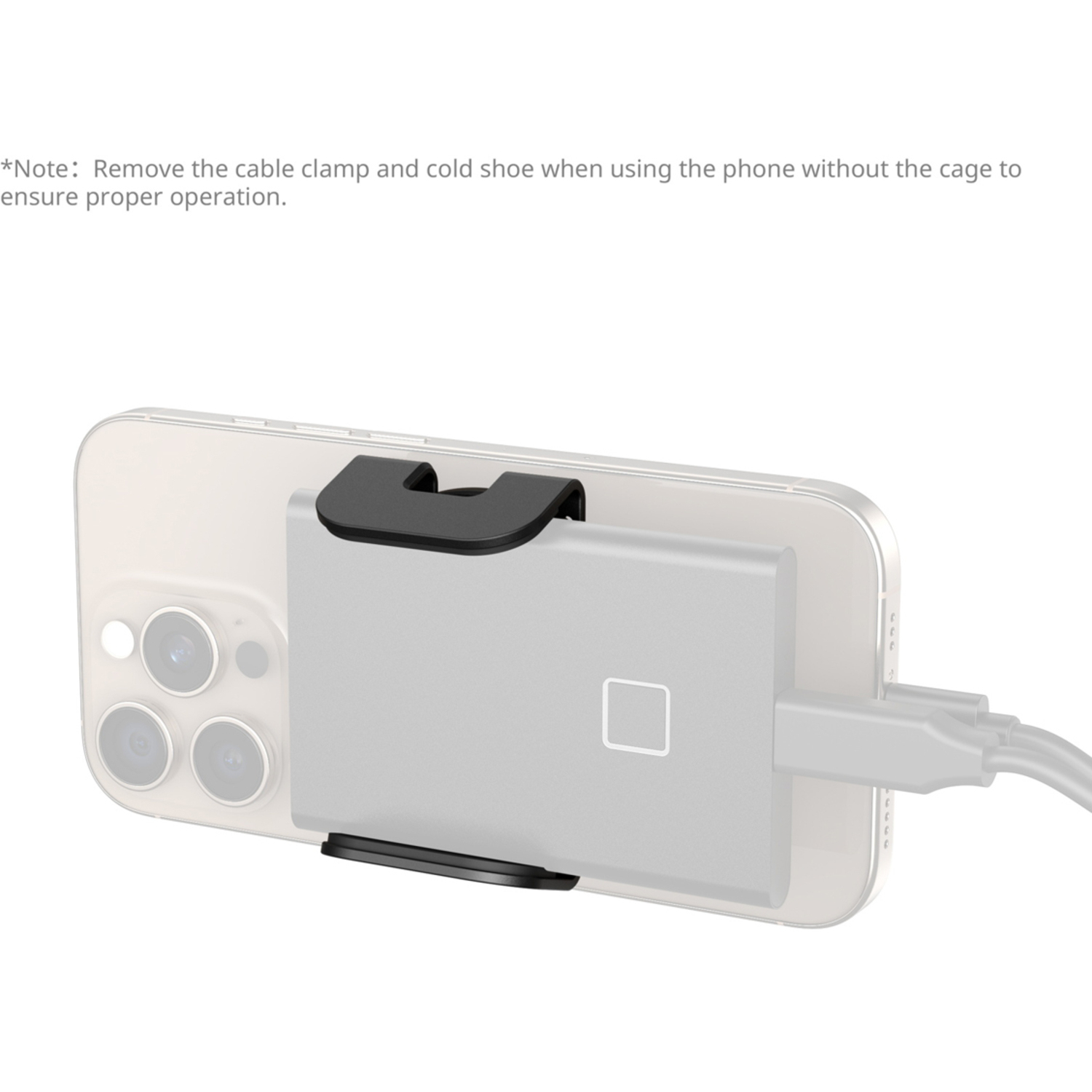 SmallRig Universal Montageklemme 5196 für externe SSD