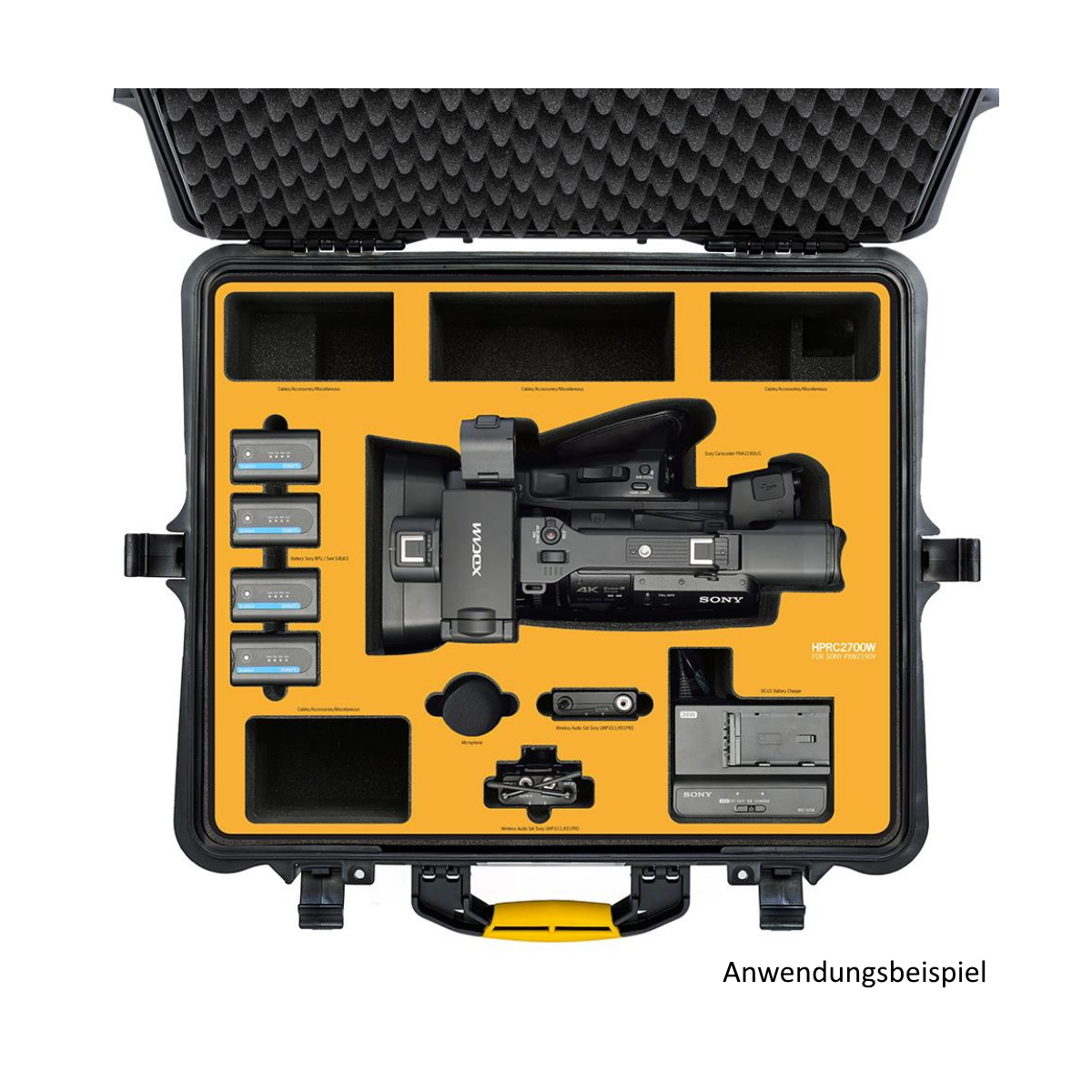 HPRC Koffer HPRC2700W für Sony PXWZ190V 
