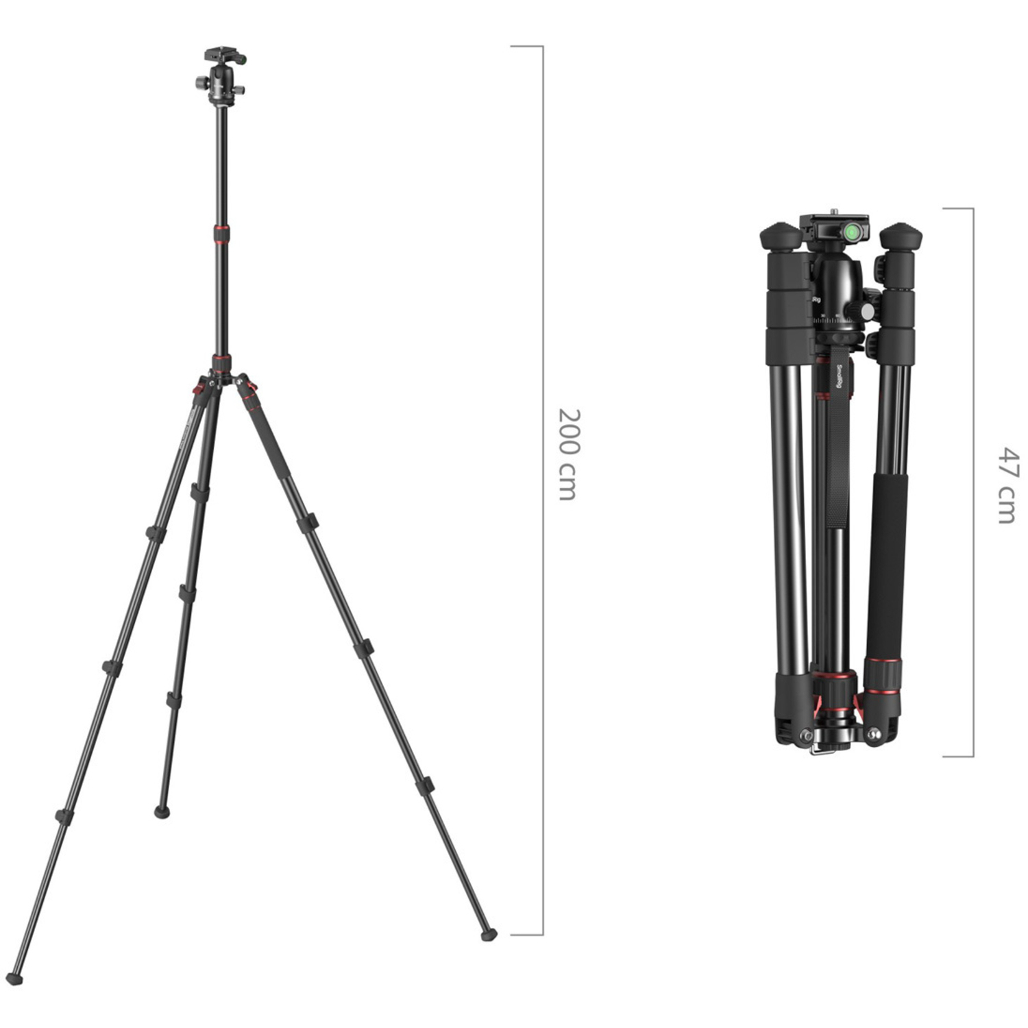 SmallRig Stativ Aluminium Pro Version 5630