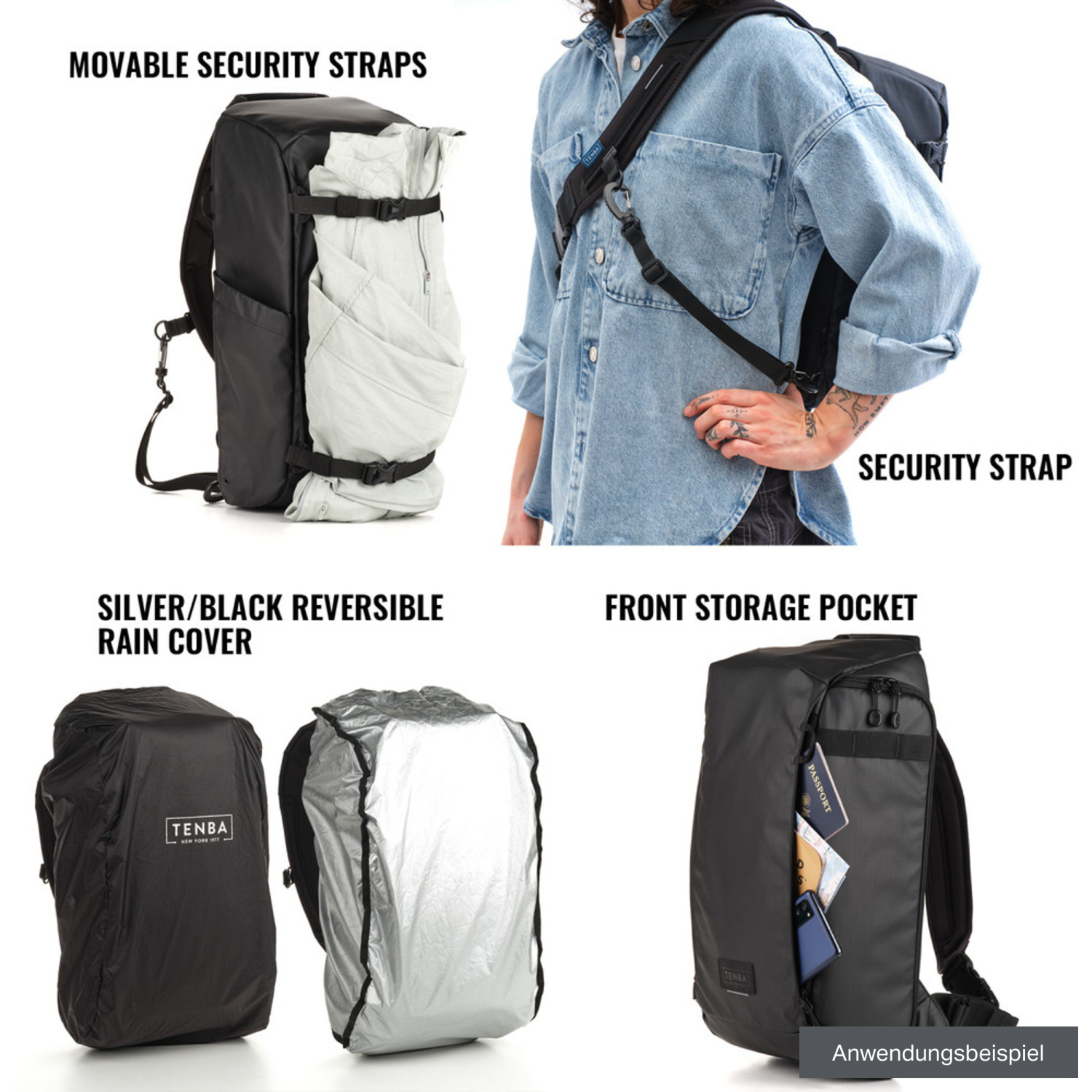 Tenba Solstice v2 16L Sling Bag schwarz