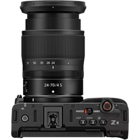 Nikon ZR mit NIKKOR Z 24–70mm F4 S