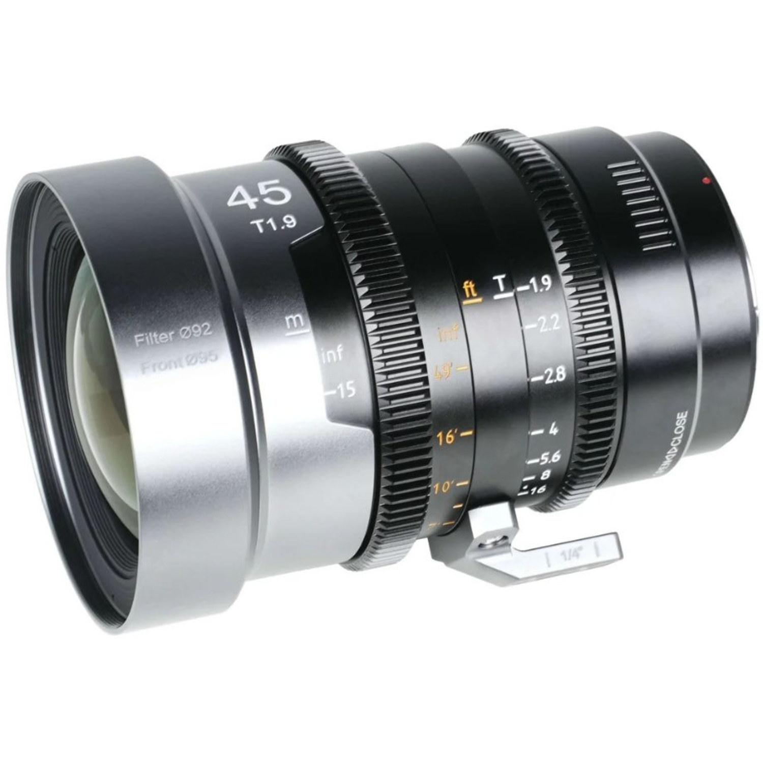Sirui IronStar 45mm T1.9 1.5x FF anamorphotisch Neutral Flare für PL-Mount