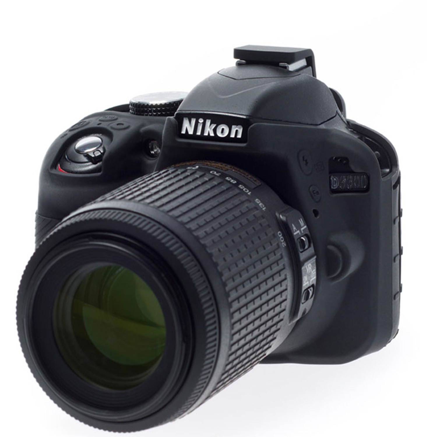 easyCover Schutzhülle für Nikon D3300/3400 Schwarz