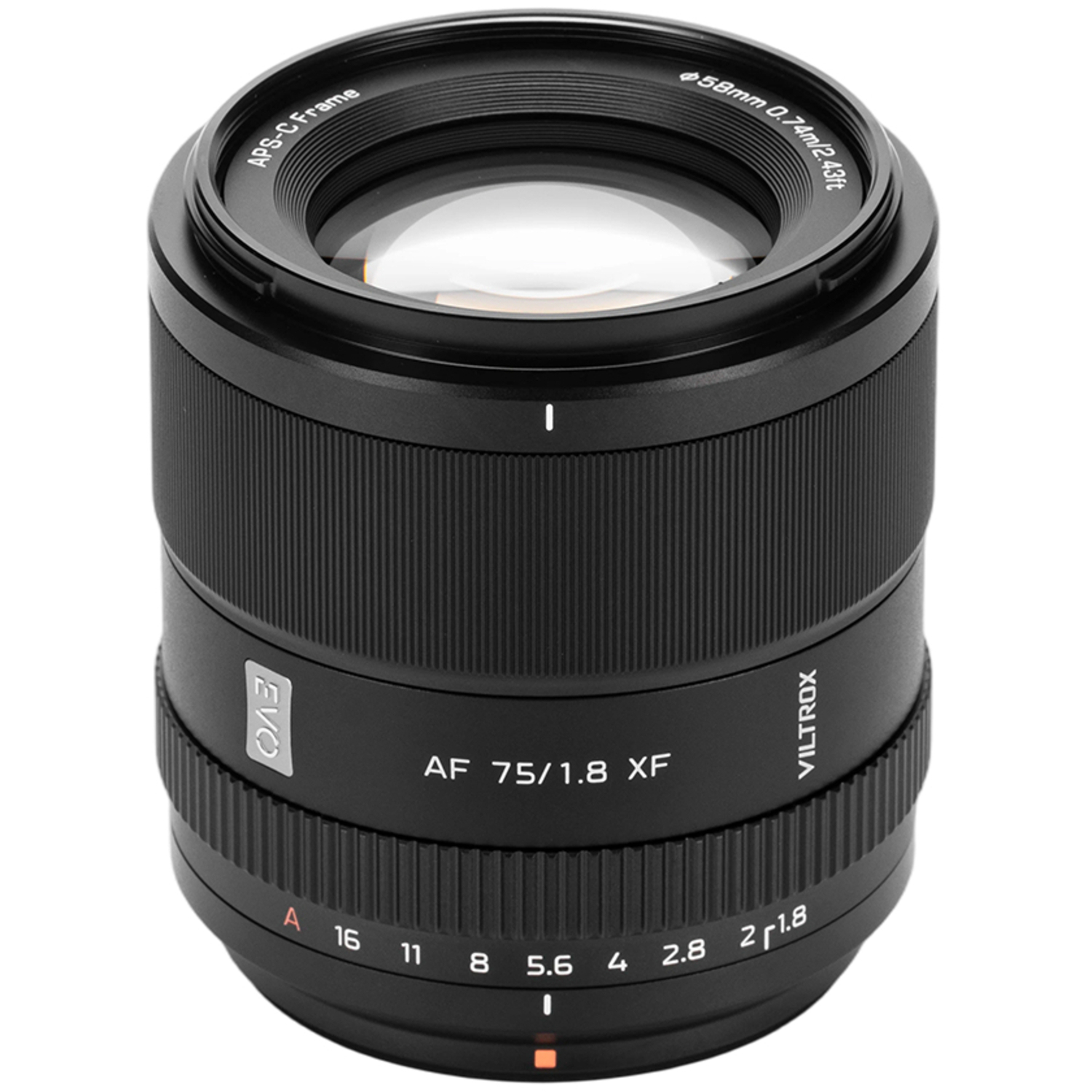 Viltrox AF 75mm F1.8 EVO APS-C für Fujifilm X-Mount