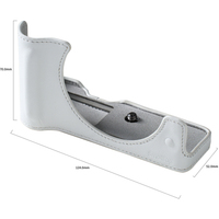 SmallRig Leder-Halbschalen-Kit 5431 weiß für Canon EOS R50 V