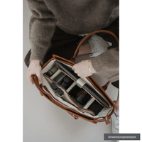 LOULEX Umhängetasche Handbag 19,2L braun
