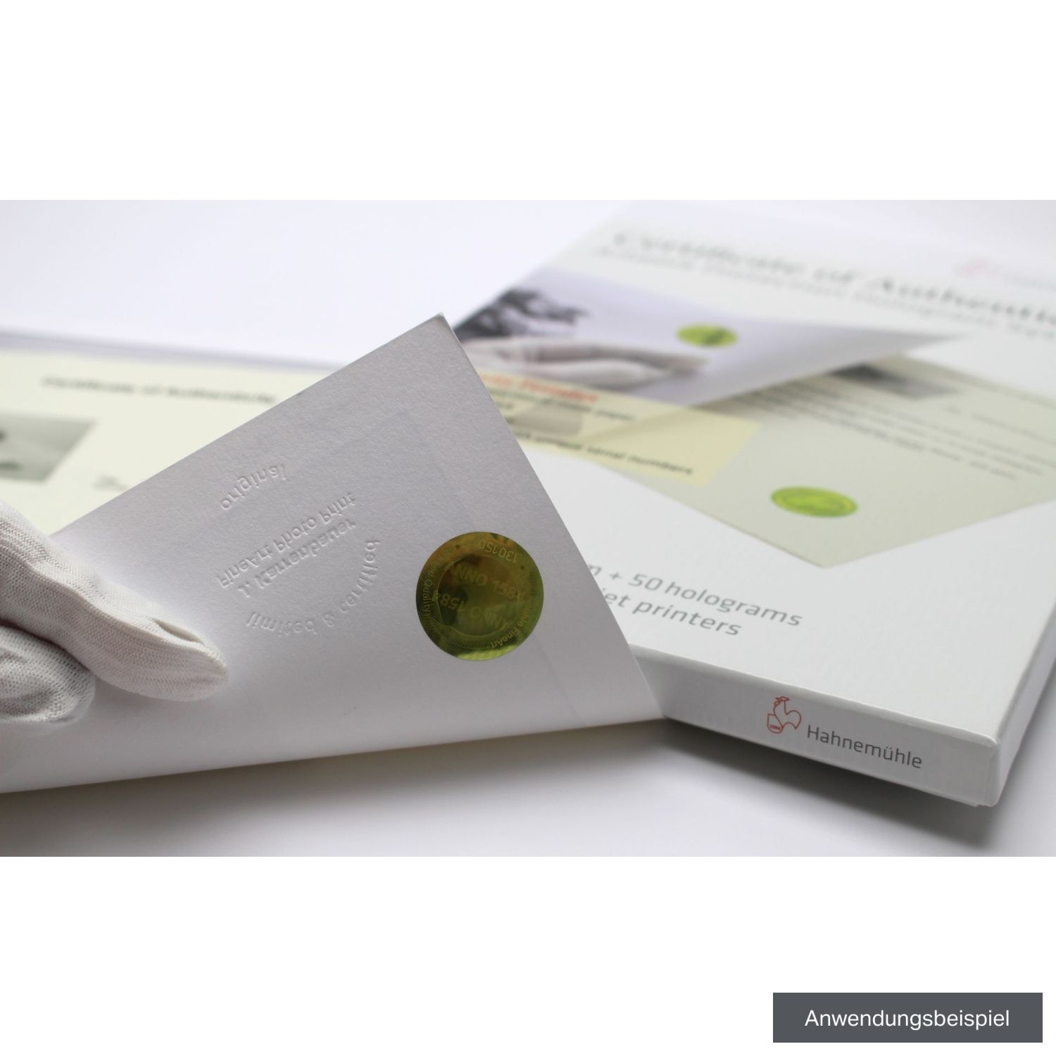 Hahnemühle Echtheitszertifikat A4 150g/m² 25 Blatt