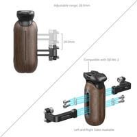 SmallRig Seitlicher Holzgriff mit 1/4"-20 Schrauben 5237
