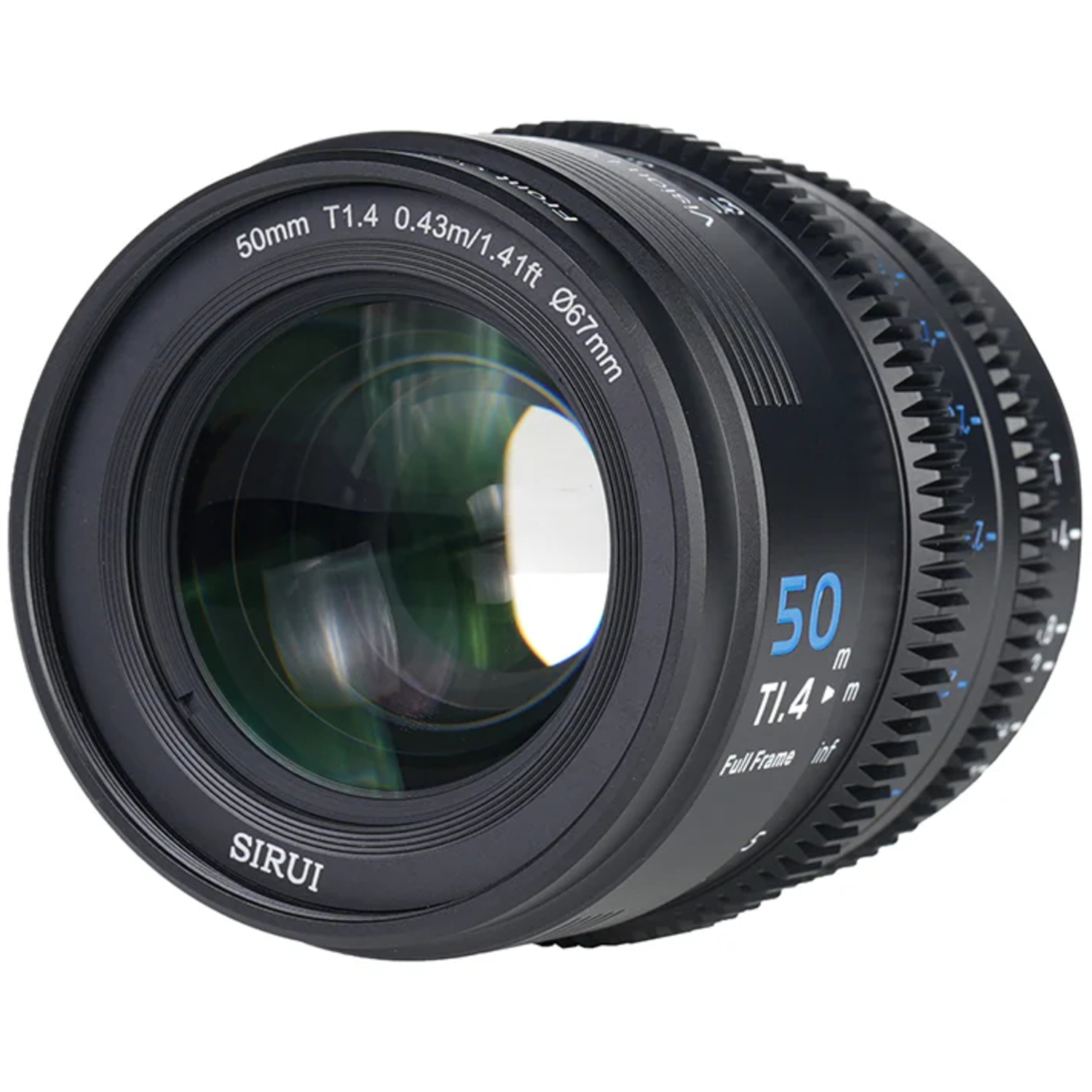 Sirui Vision Prime 50mm T1.4 für L-, Sony E-, Canon RF- und Nikon Z-Mount schwarz