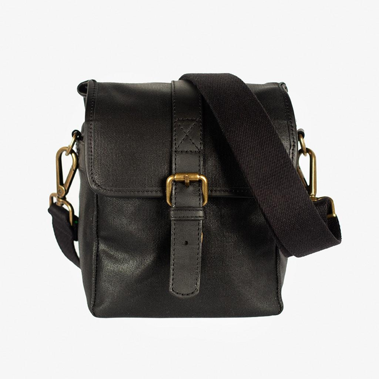 Bronkey Berlin Camera Bag Waxed Canvas Black
