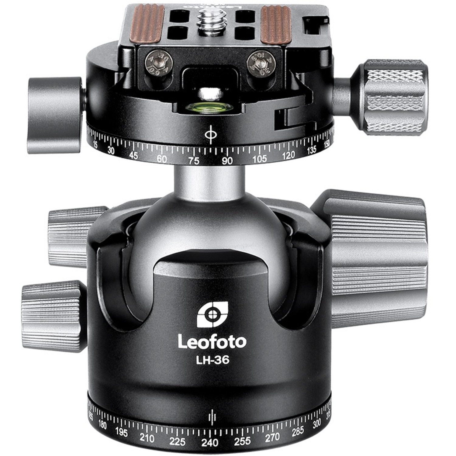 Leofoto Kugelkopf LH-36R mit Schnellwechselplatte NP-50