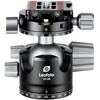 Leofoto Kugelkopf LH-36R mit Schnellwechselplatte NP-50