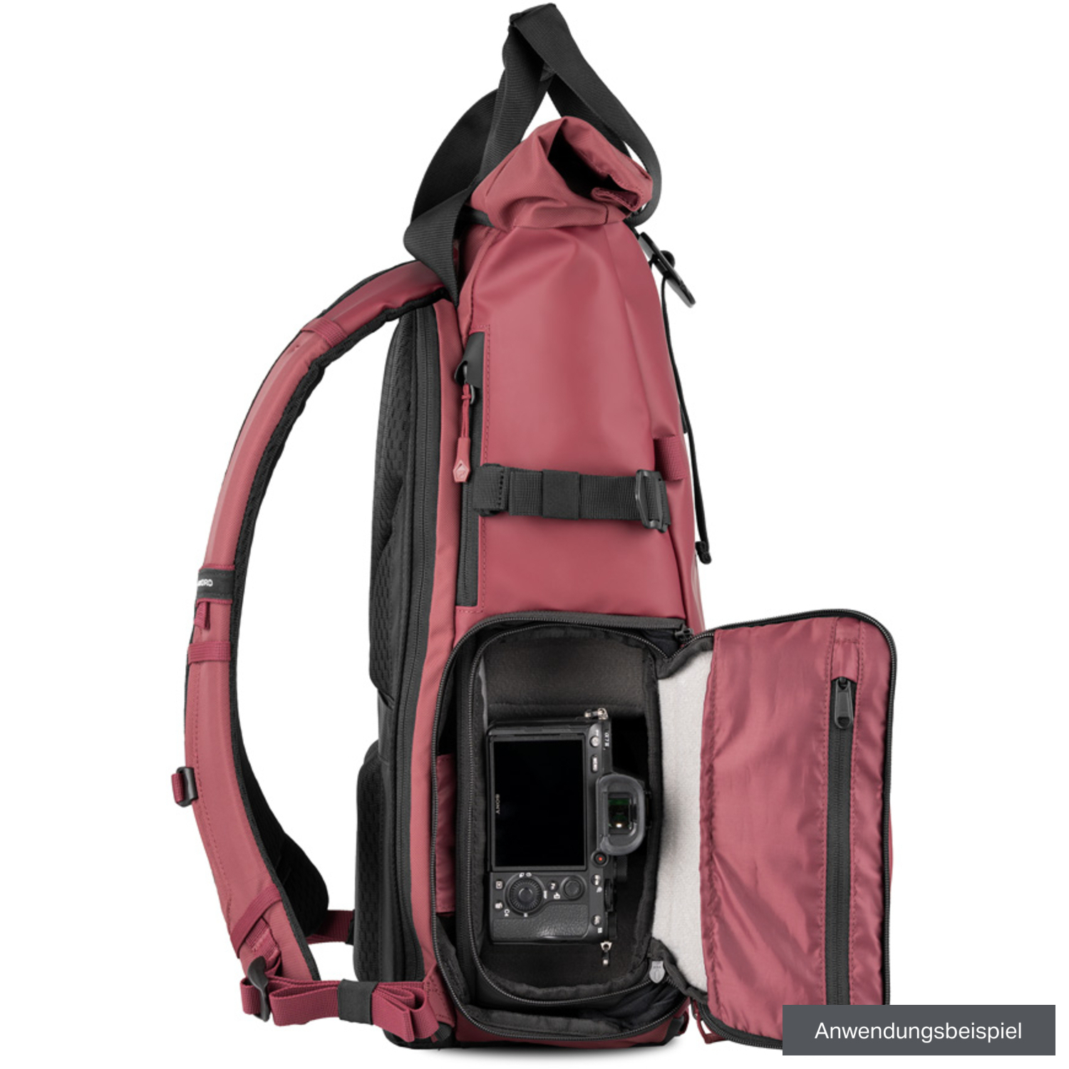 WANDRD PRVKE V4 31L Foto Bundle Rhone Burgundy