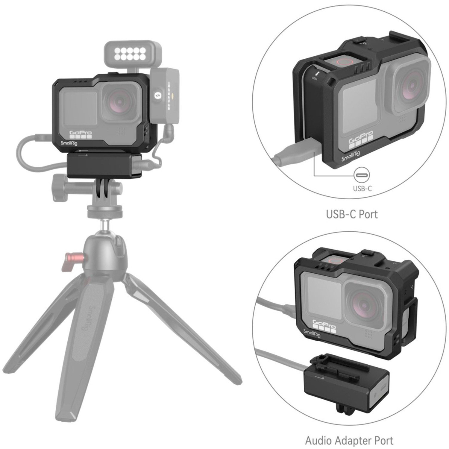 SmallRig Cage Kit 3083C für GoPro HERO12, 11, 10 und 9