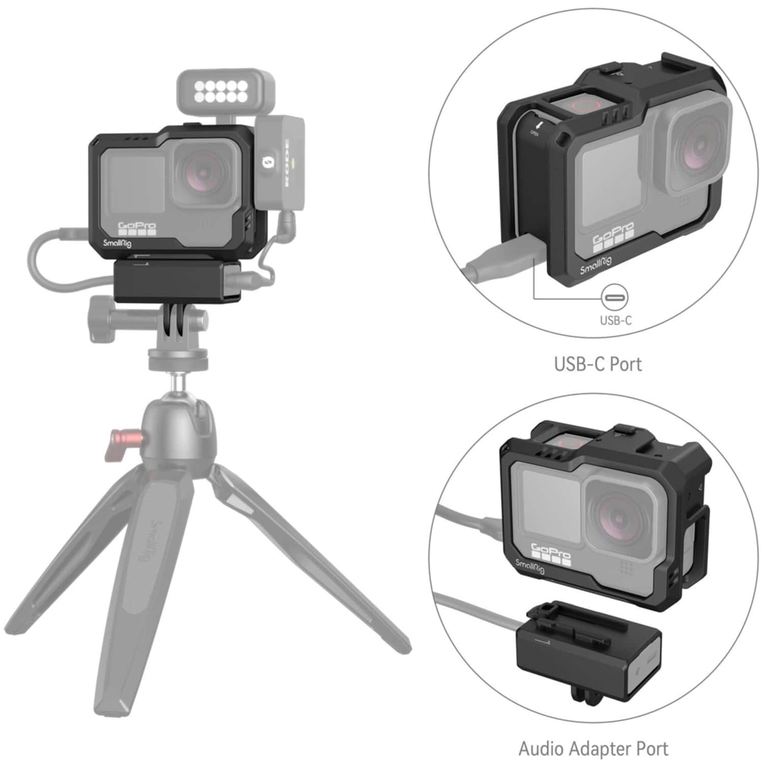 SmallRig Cage Kit 3083C für GoPro HERO12, 11, 10 und 9
