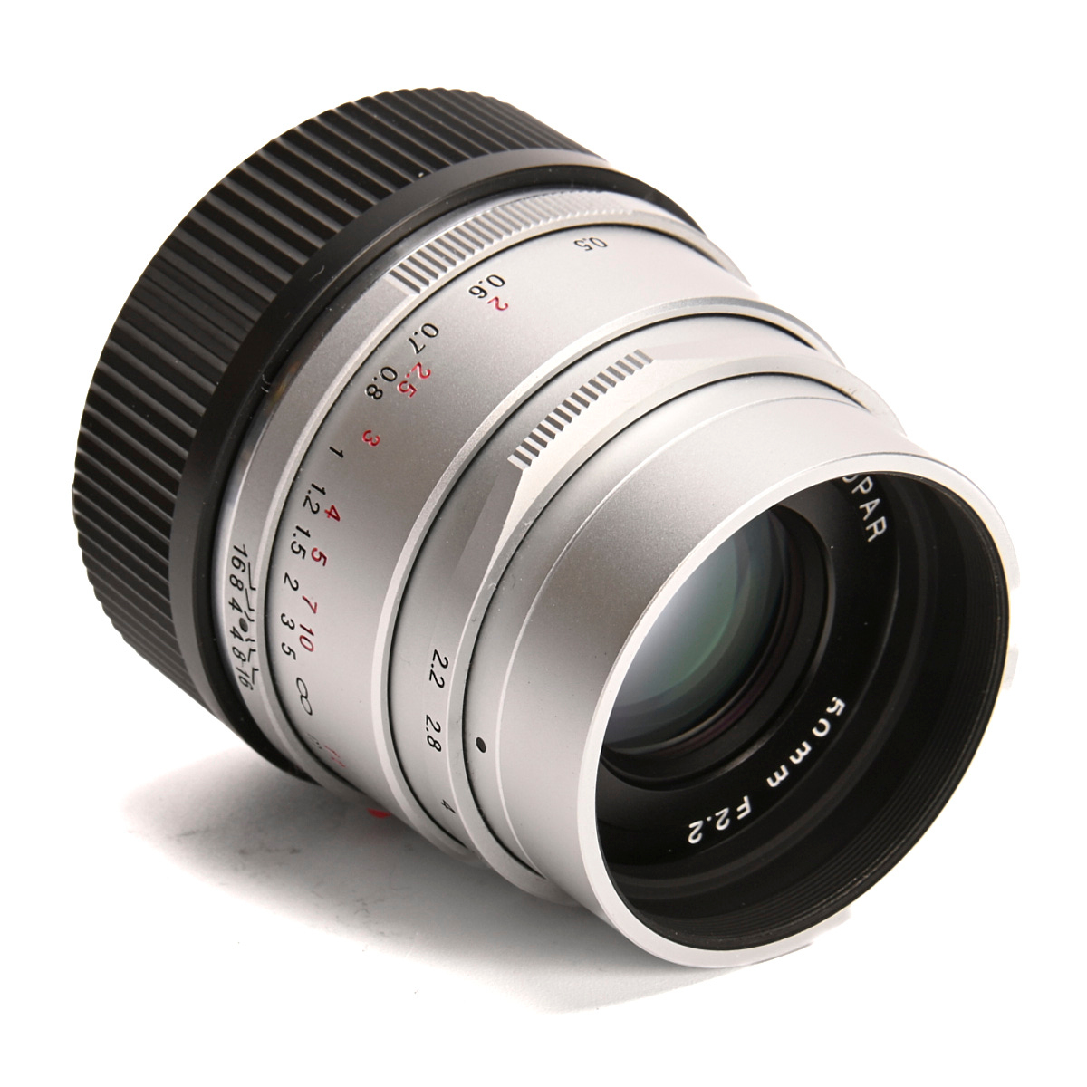 Voigtländer 50mm F2.2 Color-Skopar für Leica M-Mount silber gebraucht