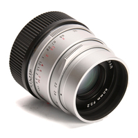 Voigtländer 50mm F2.2 Color-Skopar für Leica M-Mount silber gebraucht