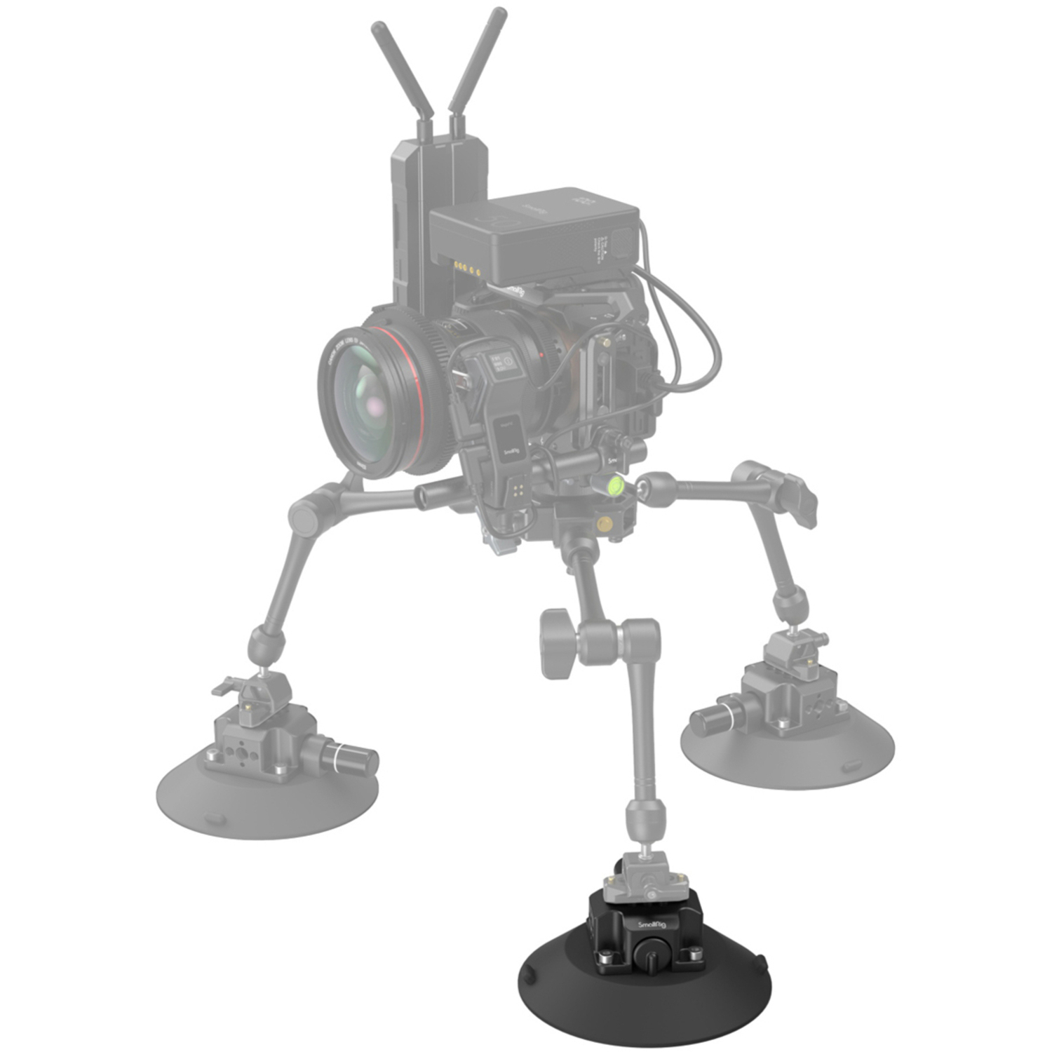 SmallRig Saugnapf- Kamerahalterung 6" 4114