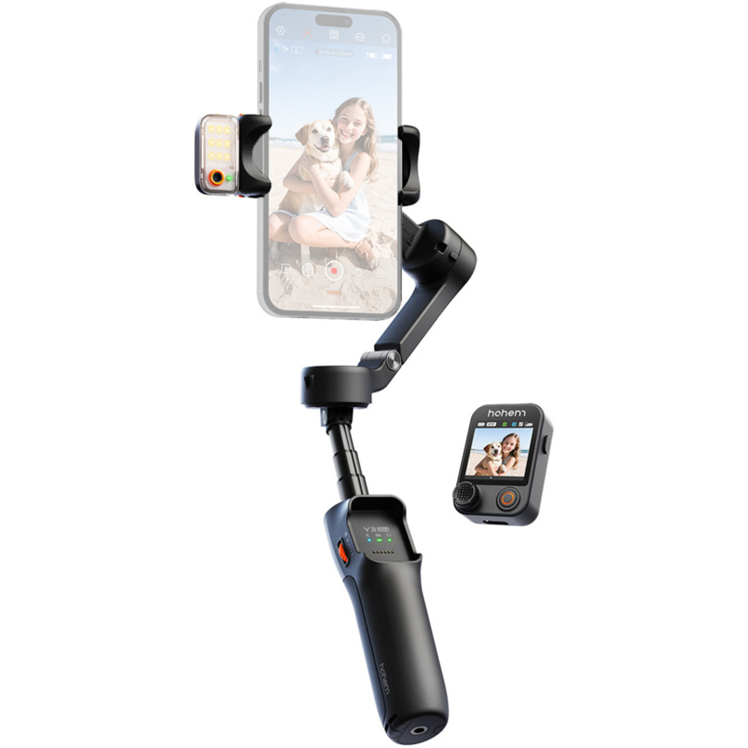 Hohem iSteady V3 Ultra Smartphone Gimbal schwarz