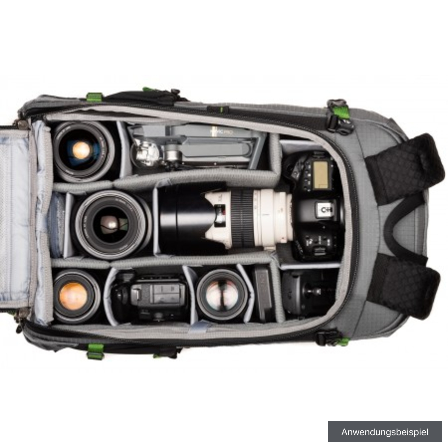 thinkTank Fotorucksack BackLight Elite 45L Storm Grey