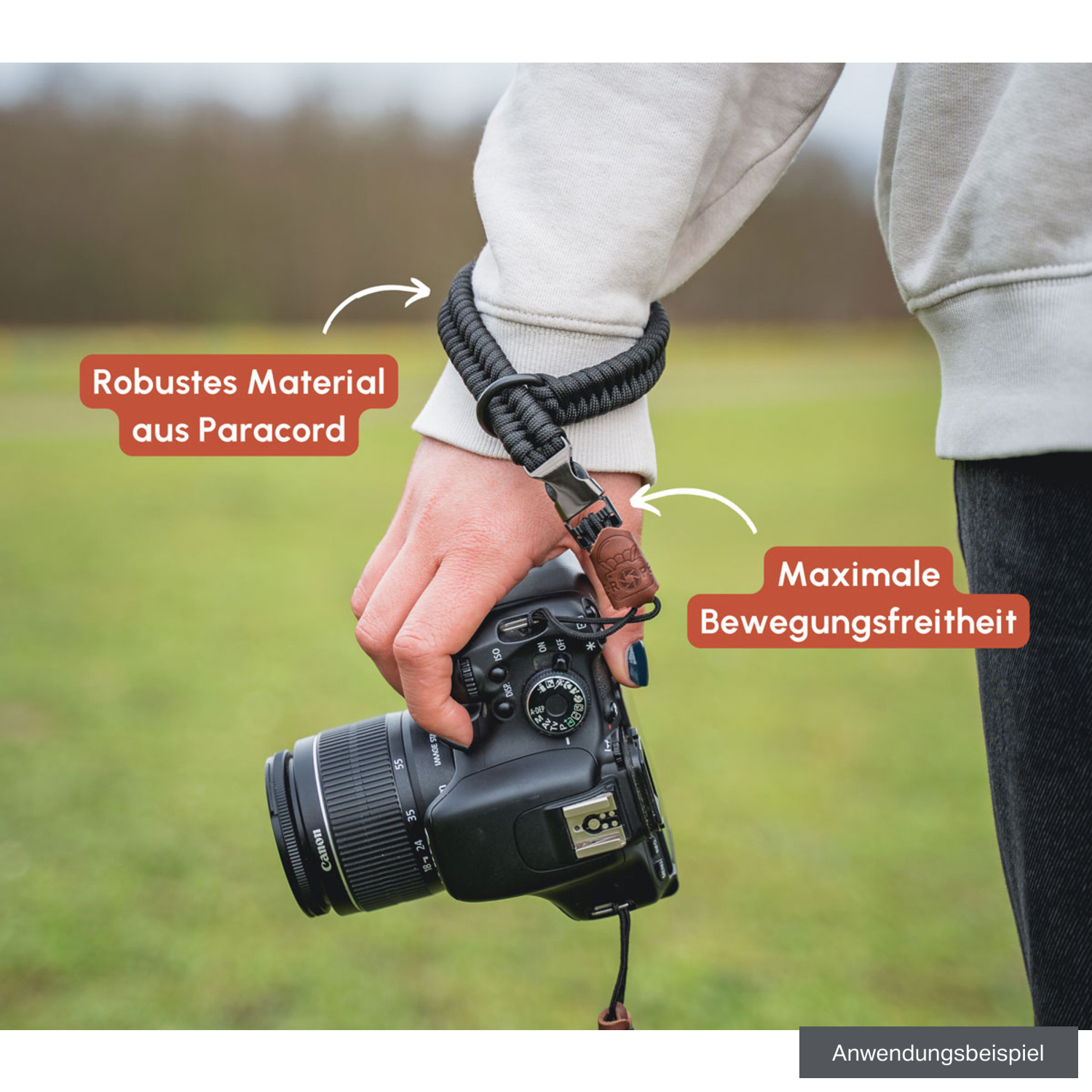 C-Rope Handschlaufe Claw Silent Black