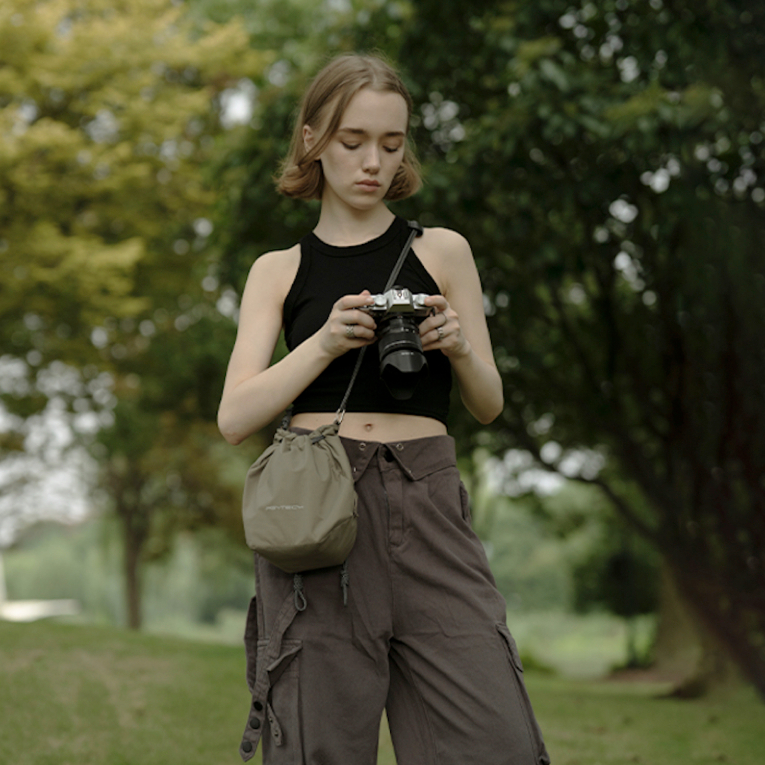 PGYTECH OneGo Kordelzugtasche (Forest)