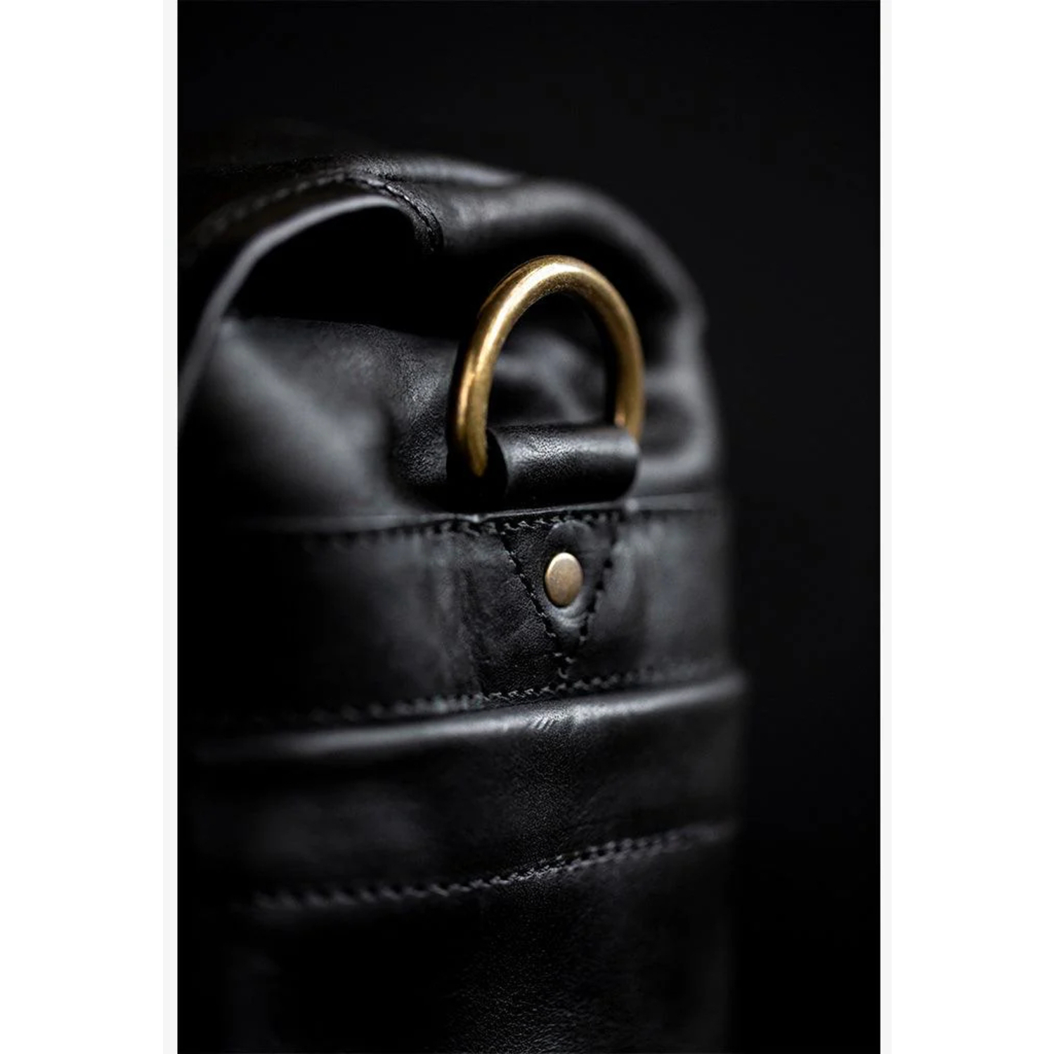 Bronkey Roma Leder Camera Bag Black