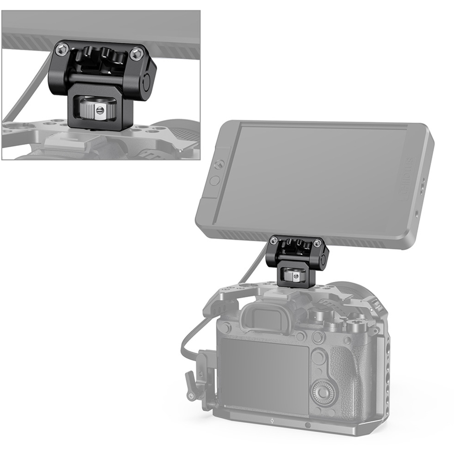 SmallRig Monitorhalterung 2174B mit ARRI 3/8"-16 Fixierschrauben 
