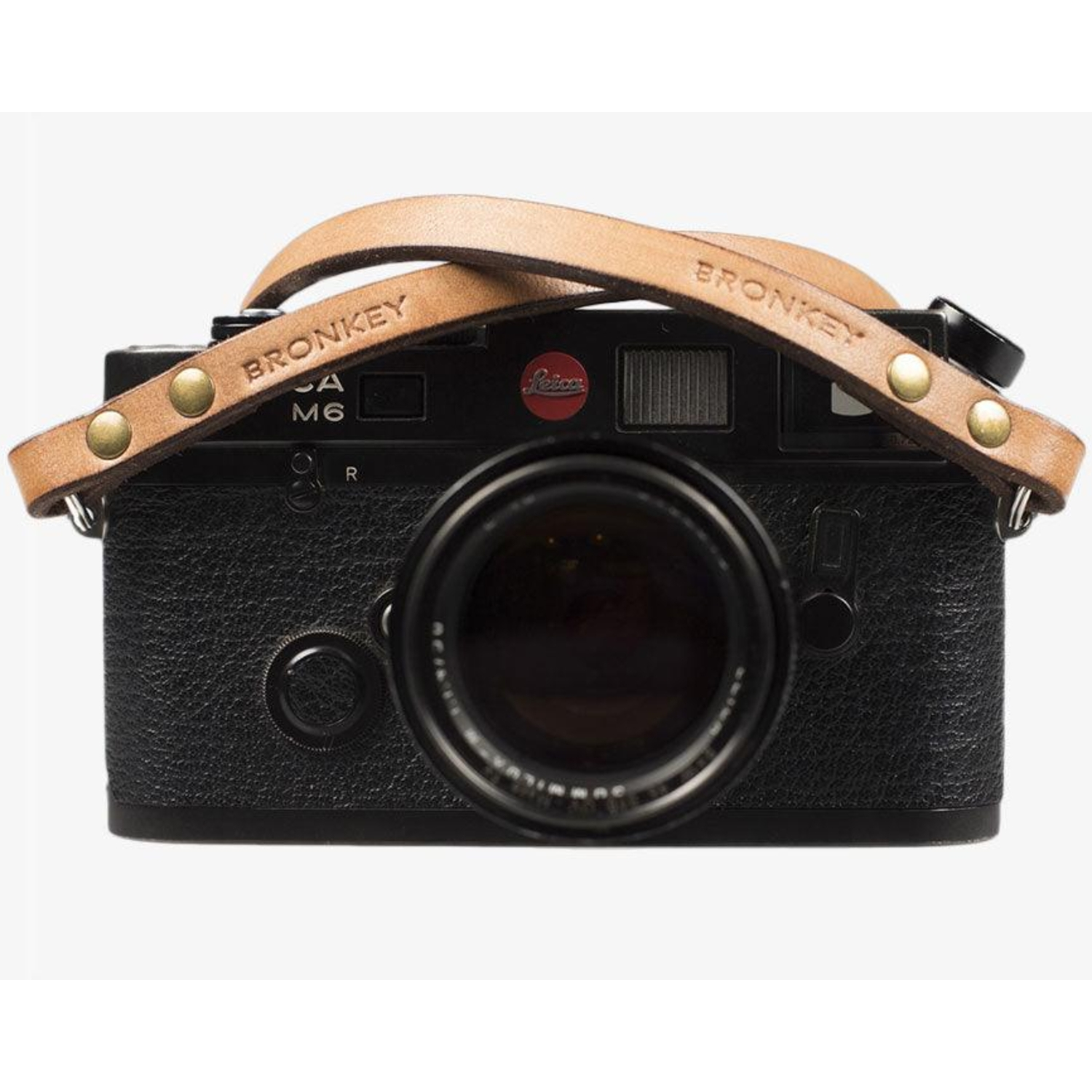 Bronkey Kameragurt Berlin #103 Leder 120cm Tanned