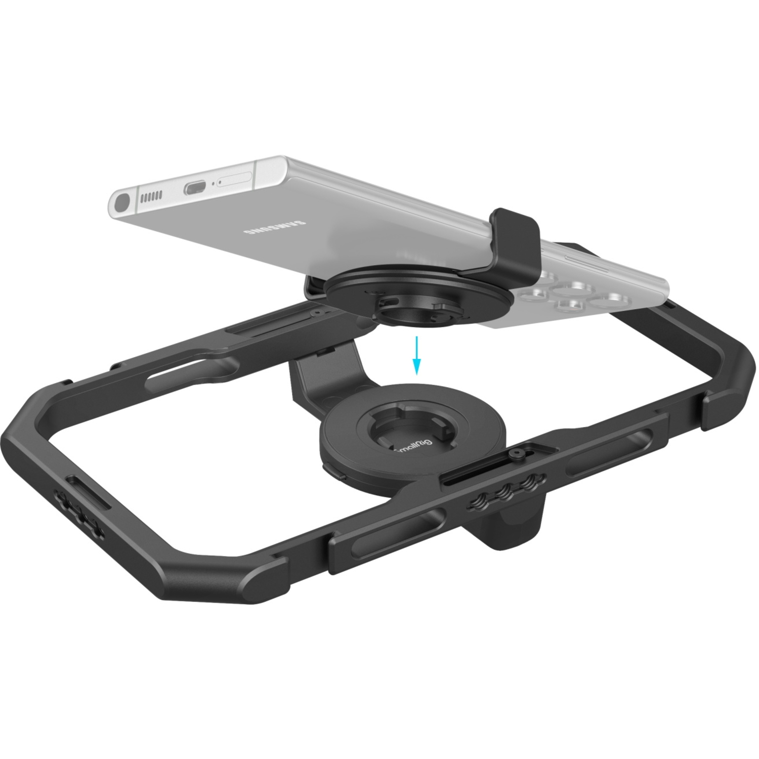 SmallRig Universal Cage mit Schnellverschluss MC4 4299 für Smartphones