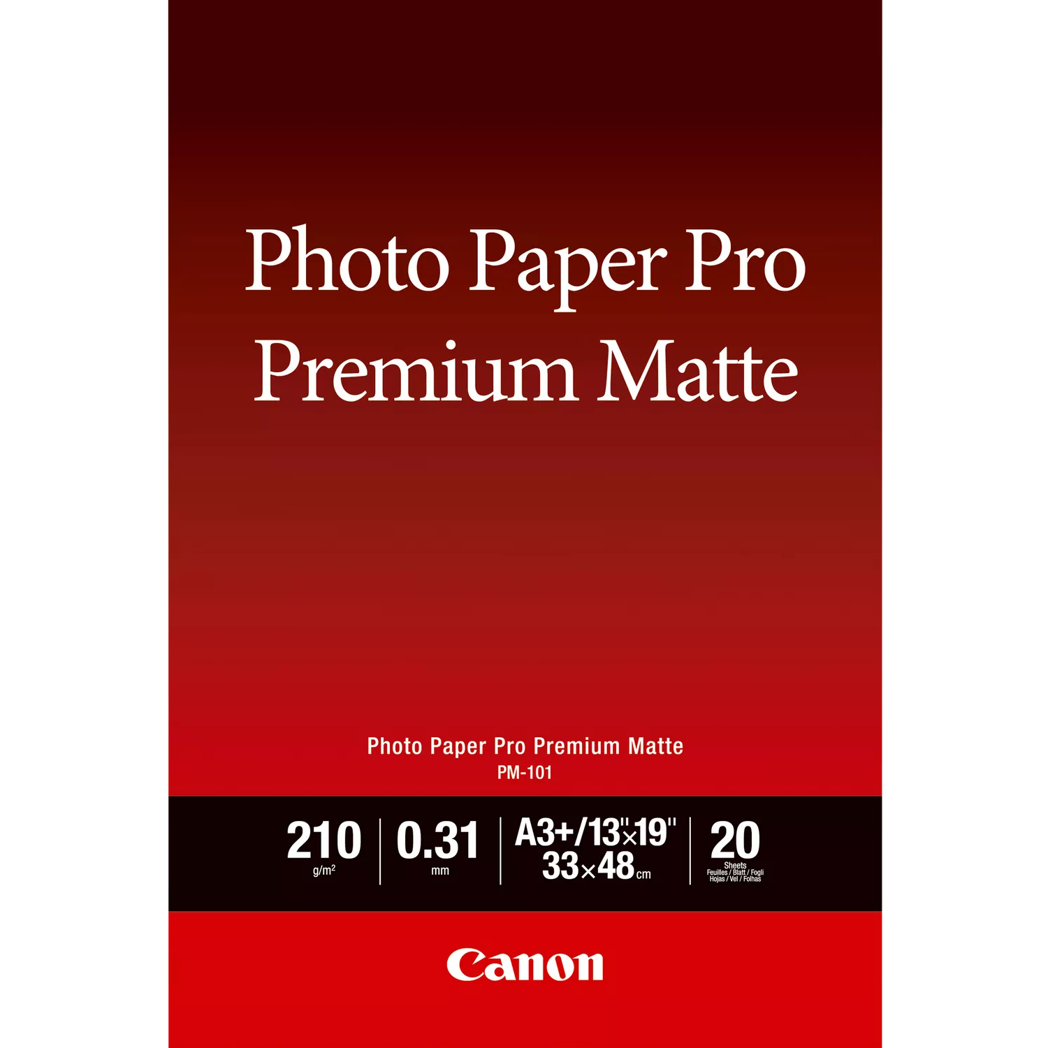 Canon Pro Premium Matt PM-101 Papier A3+ 20 Blatt 210g/m²