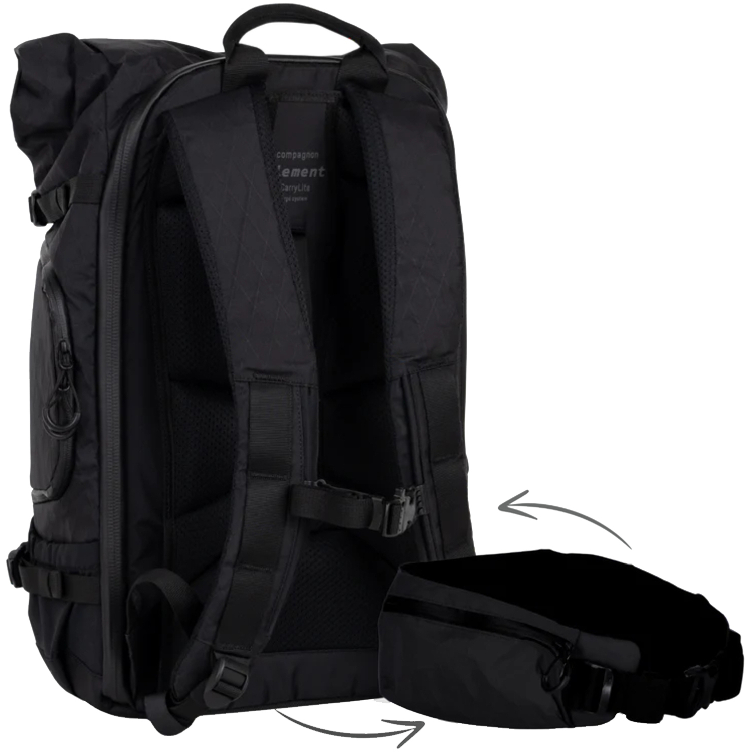 compagnon Fotorucksack Element 2.0 30L Volcano Black