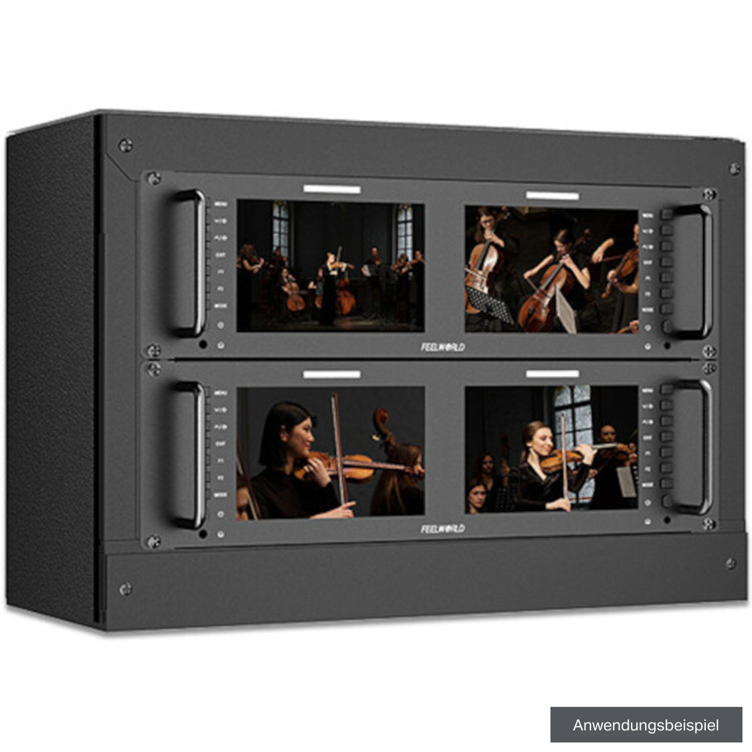 Feelworld Dualer Rackmount Monitor D71 PLUS H