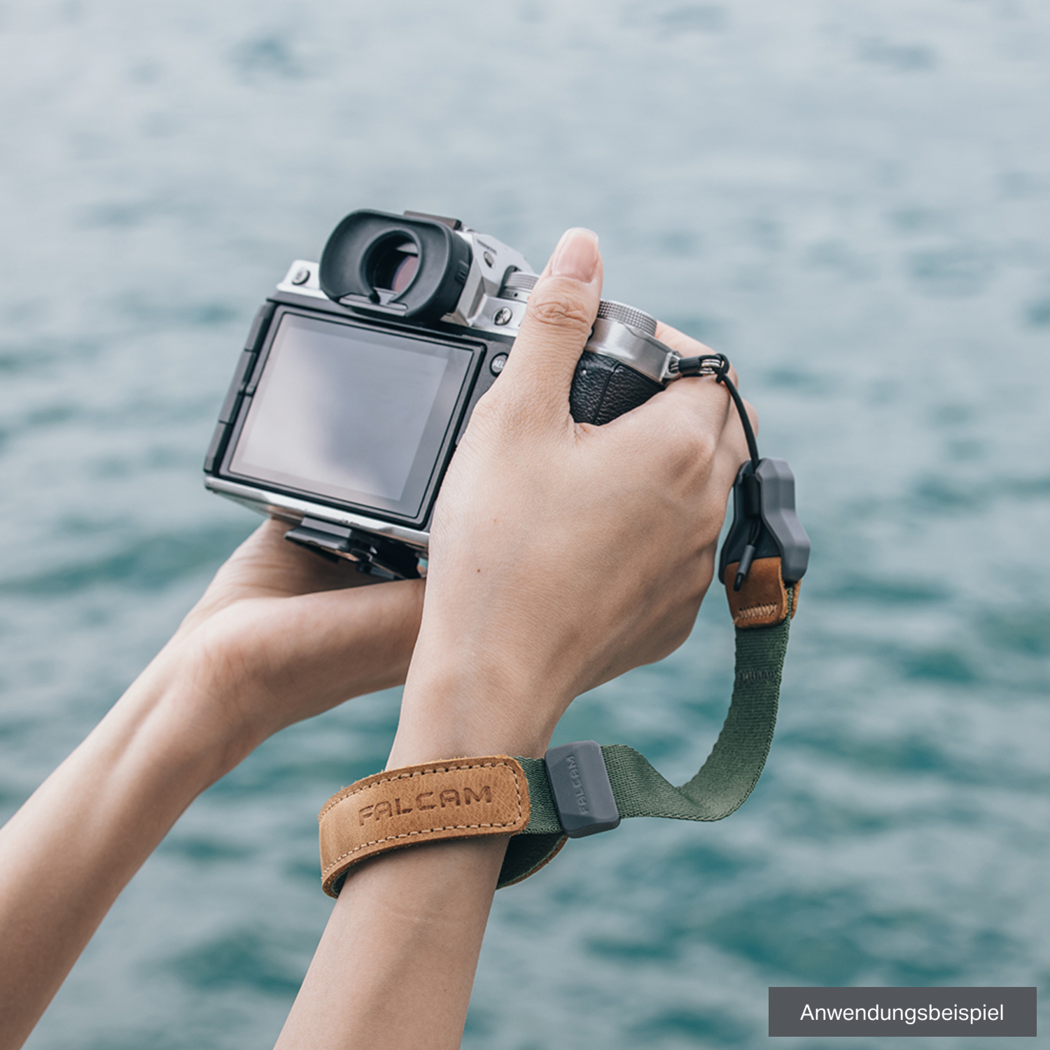 Falcam Handschlaufe Maglink Quick Magnetic Buckle M00A3801G grün