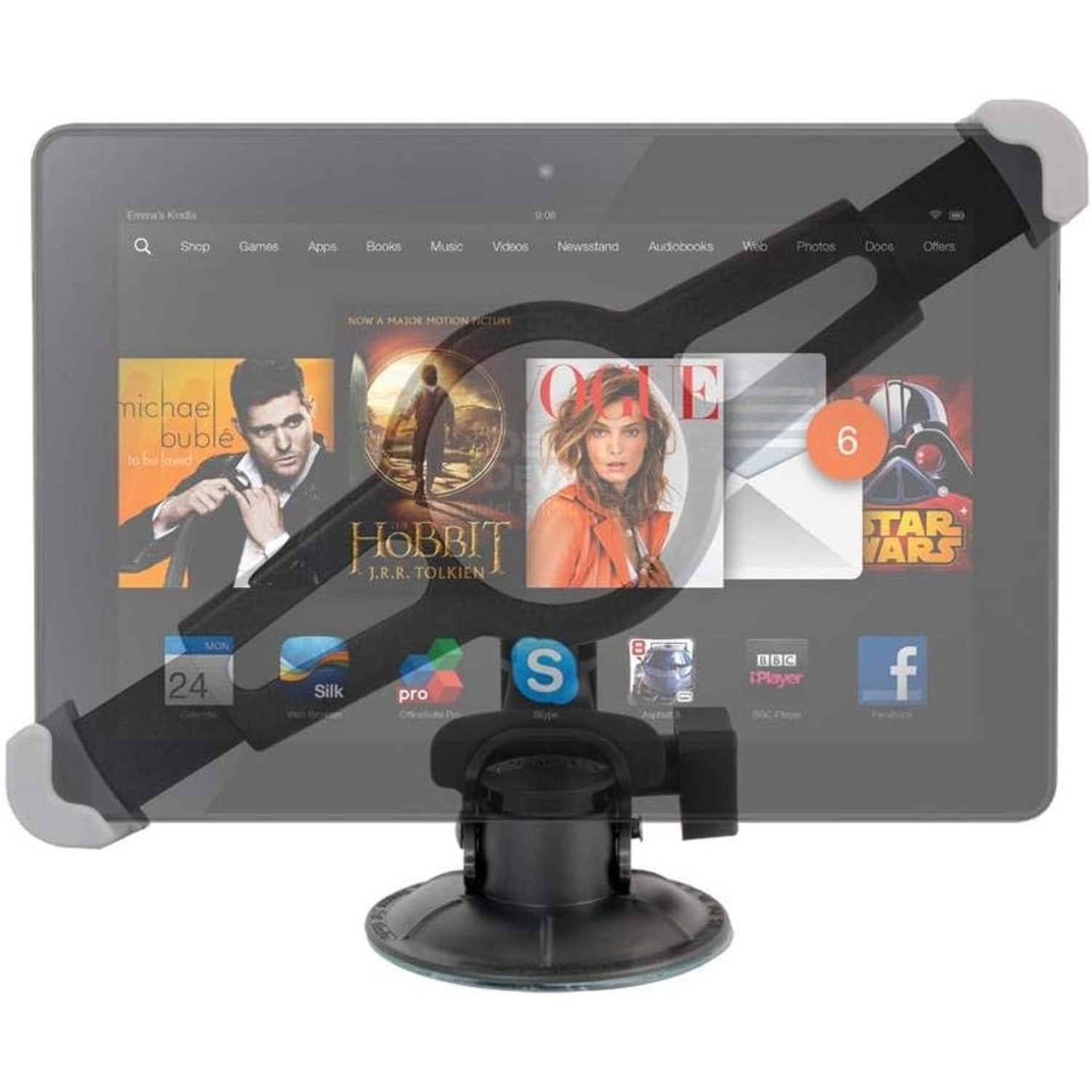 Delkin Devices Fat Gecko Tablet Halterung und Mini Mount