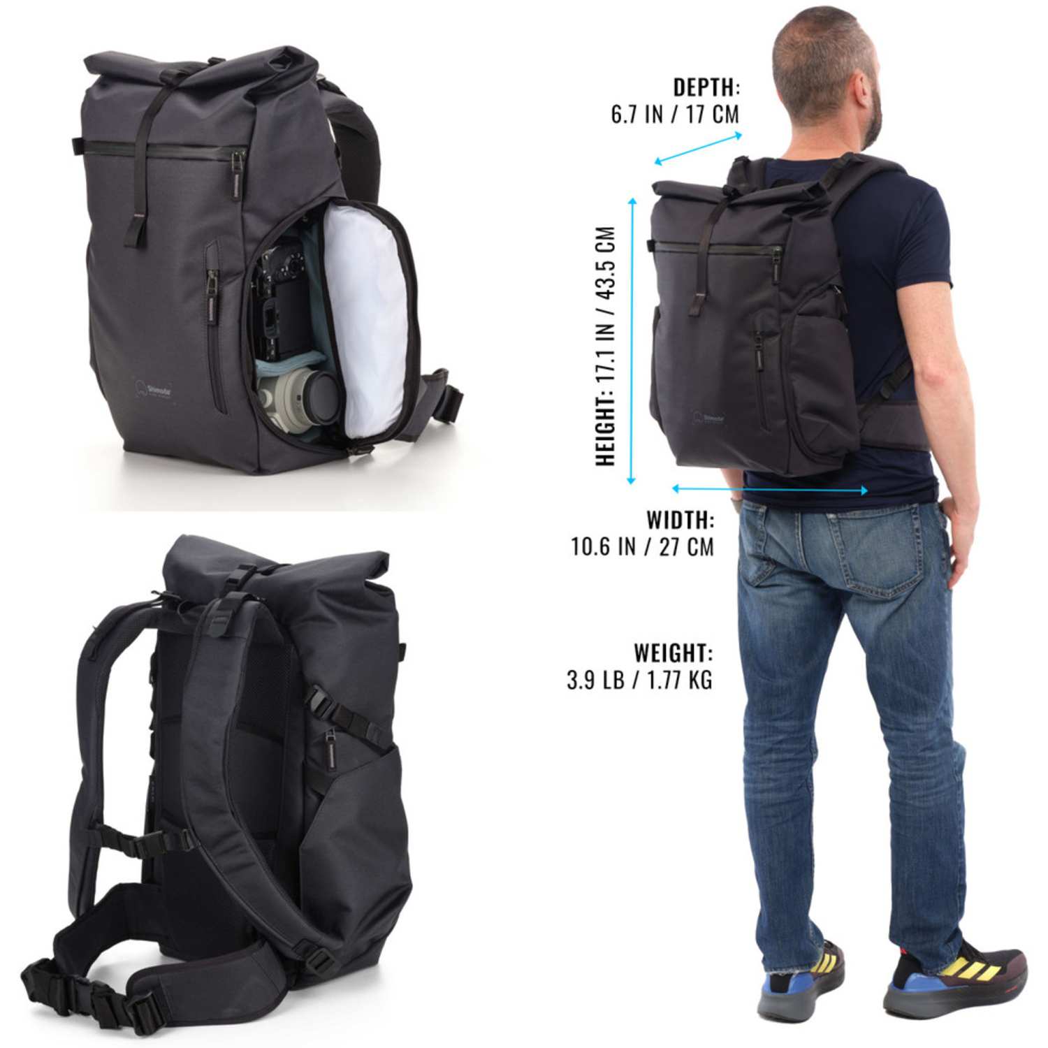 Shimoda Side Street 22 Starter Kit Anthrazit