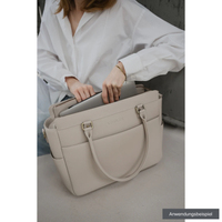 LOULEX Umhängetasche Handbag 19,2L beige